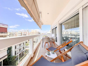 Pame Rentals - Chic Alimos Home, 5 Min Walk to the Beach